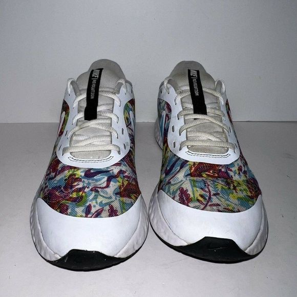 Nike Revolution 5 Fable Shoes Girls Youth Size 6.5Y Multicolor Style CJ2092 100 - Picture 4 of 8